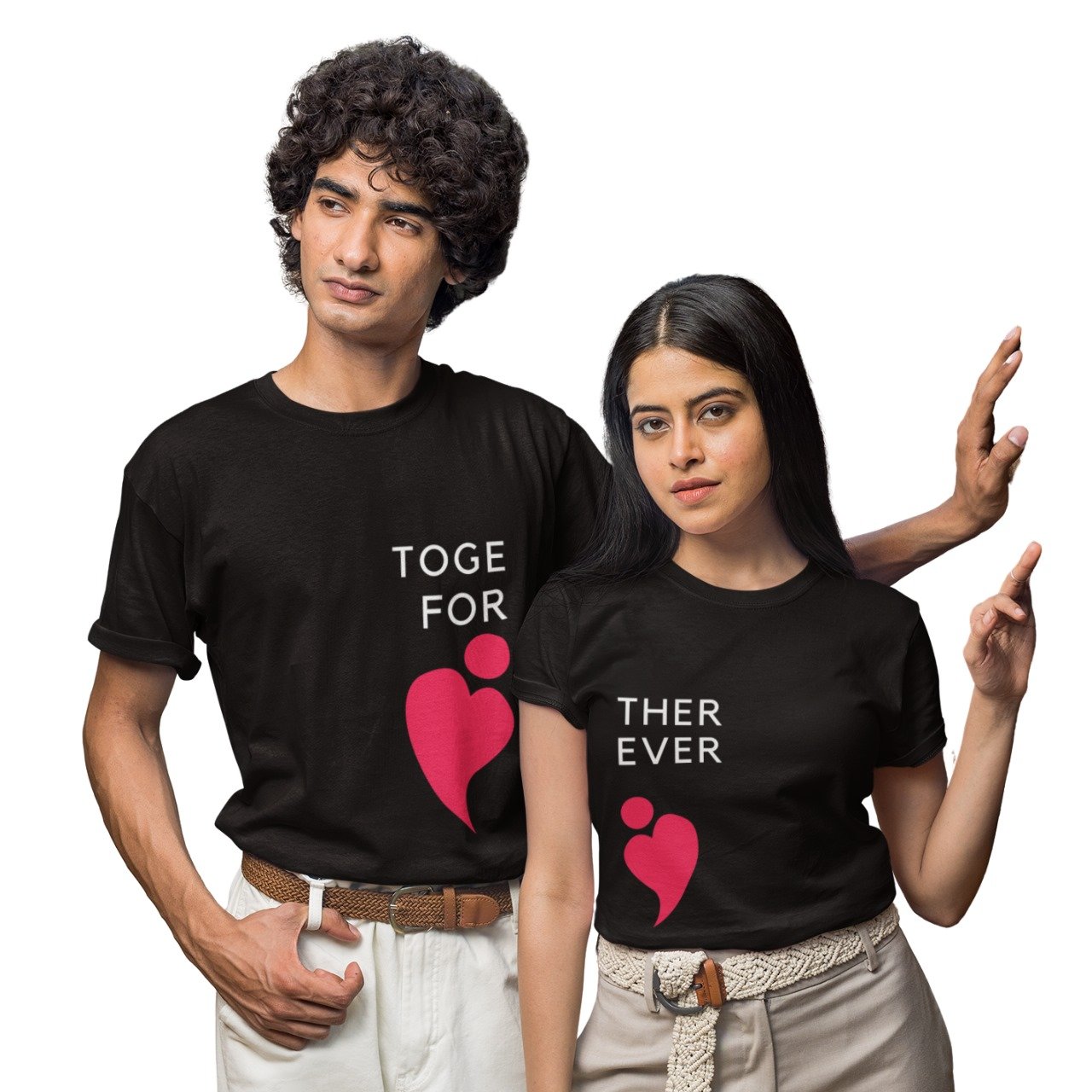 Couple Matching T-Shirt Set
